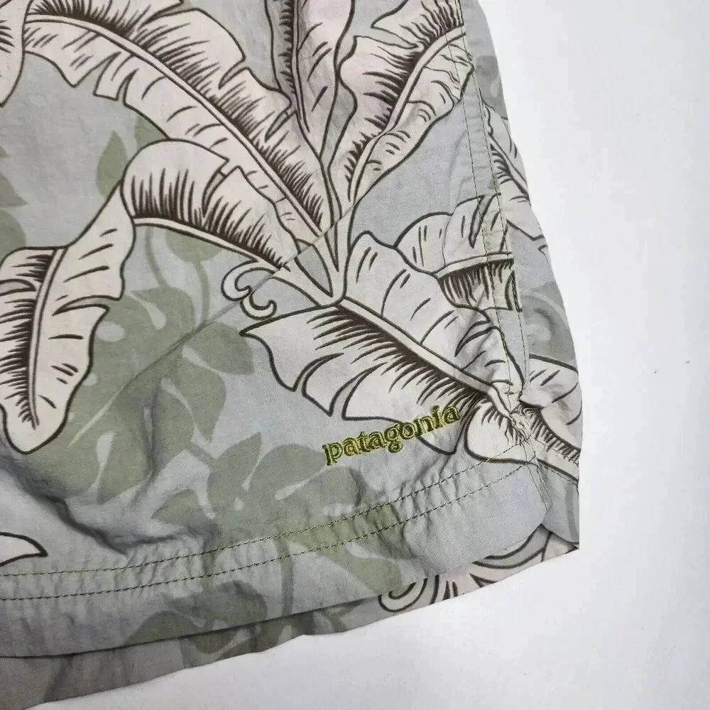 Patagonia Wavefarer Board Shorts Size 33 Palms Surf Beach Pool Swimsuit‎ Trunks